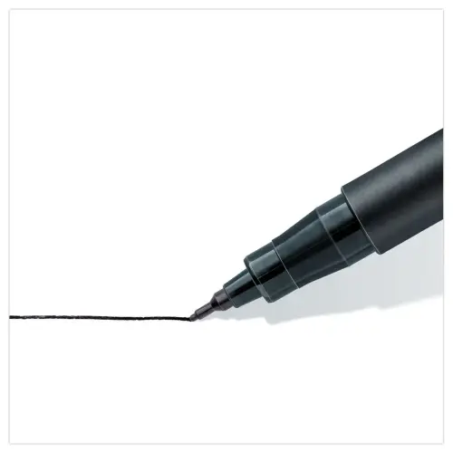 Permanente viltstift voor overheadprojectie Lumocolor - 0,4mm - zwart - STAEDTLER