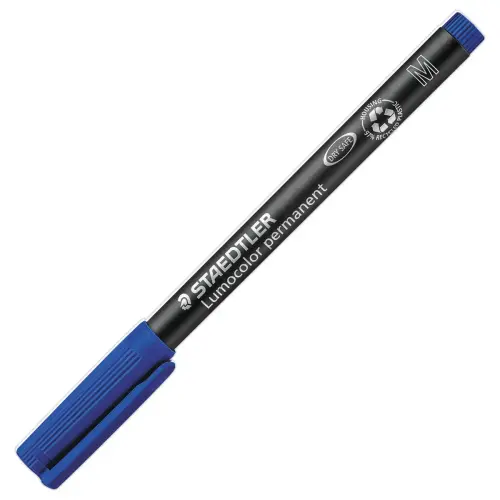 Permanente viltstift STAEDTLER LUMOCOLOR - medium punt 