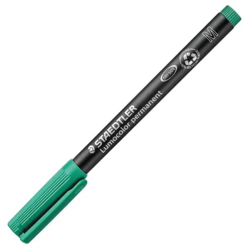 Permanente viltstift STAEDTLER LUMOCOLOR - medium punt 