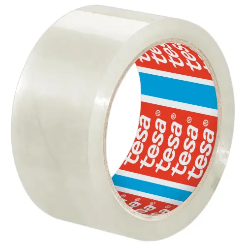 Roll transparante PP tape SOLIDSTRONG - 66m x 50mm - TESA
