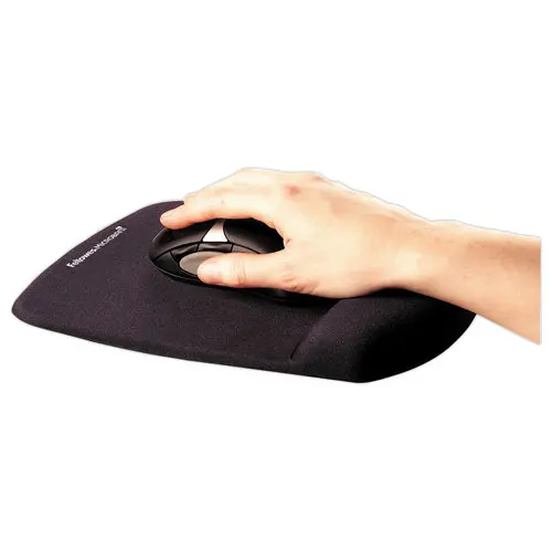 Microban muismat met antibacteriële bescherming - Zwart - FELLOWES