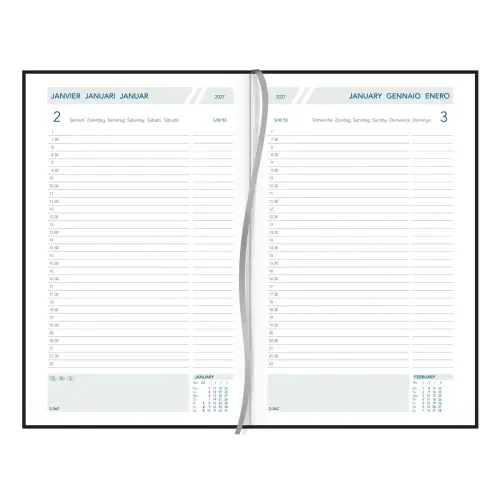 Dagagenda AURORA Folio FA211 - 14 x 21cm