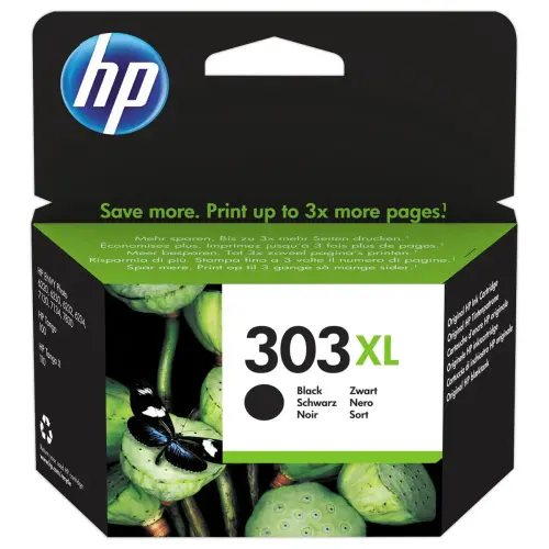 Inkjetcartridge HP 303XL Zwart HC T6N04