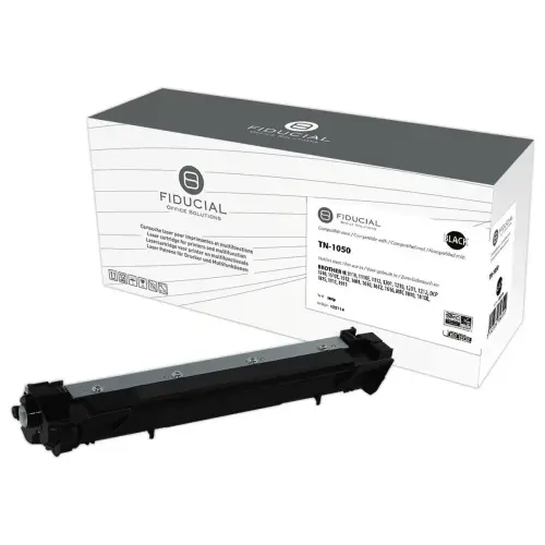 Lasercartridge FIDUCIAL equivalent Brother TN1050 zwart