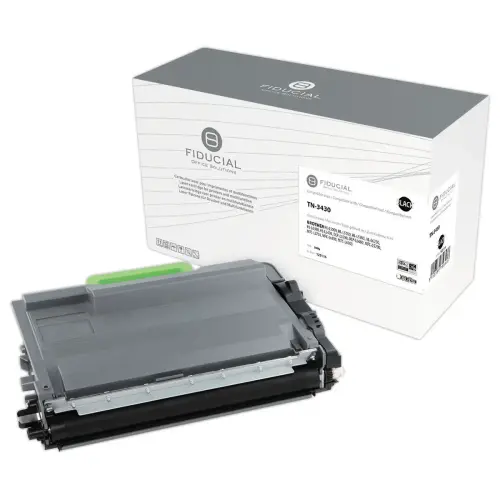 Lasercartridge FIDUCIAL equivalent Brother TN3430 zwart