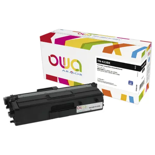 Lasercartridge ARMOR equiv. aan BROTHER TN423 Zwart