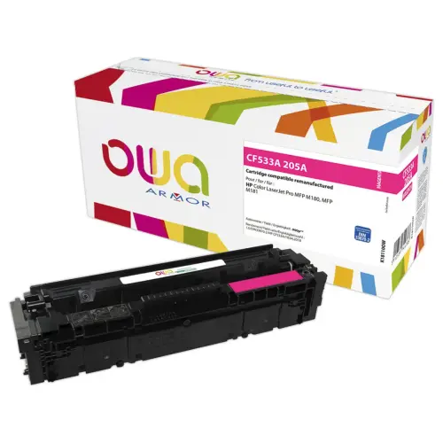 Magenta lasercartridge ARMOR equiv. aan HP 205A