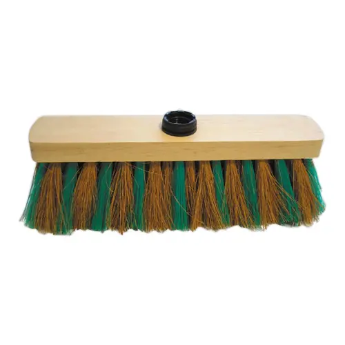 Kokosbezem met schroefvoet - 30 cm