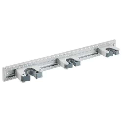 Muursteun met 3 ringen voor aluminium bezem