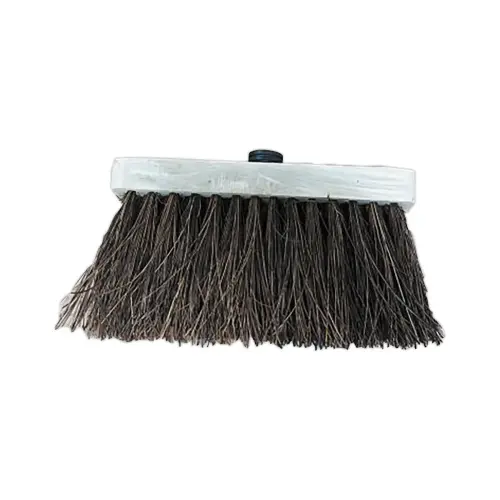 Miquet borstel 25 cm wit/zwart 