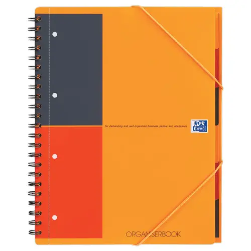 Spiraalschrift A4+ Organiserbook - Séyes - 80g - OXFORD