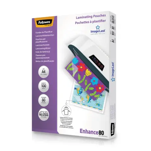 100 Warme lamineerhoezen A4 - 2 x 80 micron - FELLOWES