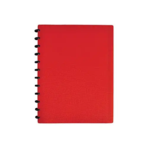 VARIOZIP modulaire documentbeschermer - 30 vakken - rood - OXFORD