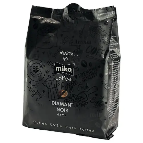 36 Koffiedosissen in filterzakjes - kwaliteit Diamant Noir - MIKO