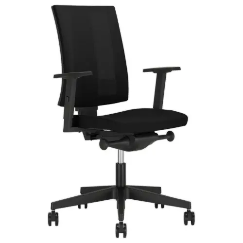 Stoel NAVIGO MESH - Synchroon - Gemonteerd - Zwart