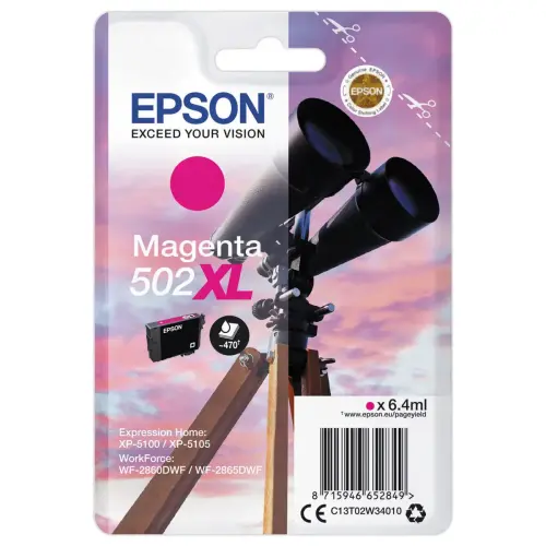 Epson 502XL magenta inktcartridge