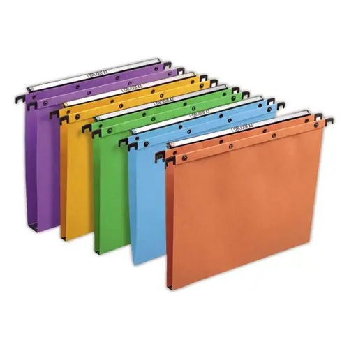 25 Hangende dossiers lades DE OBLIQUE AZO - Bod 15 mm