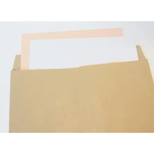 250  Enveloppen in kraftpapier 120g - groot formaat type radio  - 280x400mm - GPV PREMIER 