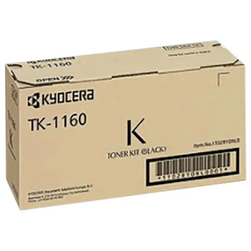 TK1160 KYOCERA ZWART PAG.