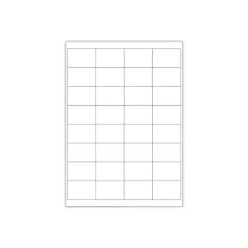 500 Multifunctionele etikettenvellen 51x34mm, oftewel 16.000 etiketten