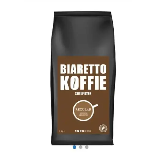 BIJGELOPEN BIARETTO FILTERKOFFIE 1KG