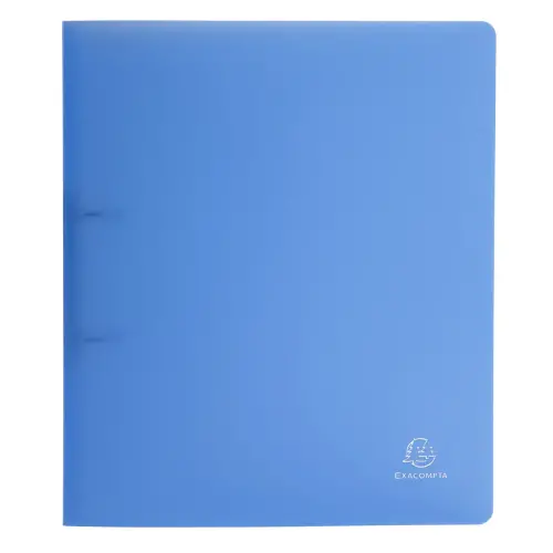 Classeur polypropyl&egrave;ne chromaline A4 maxi - bleu - EXACOMPTA 