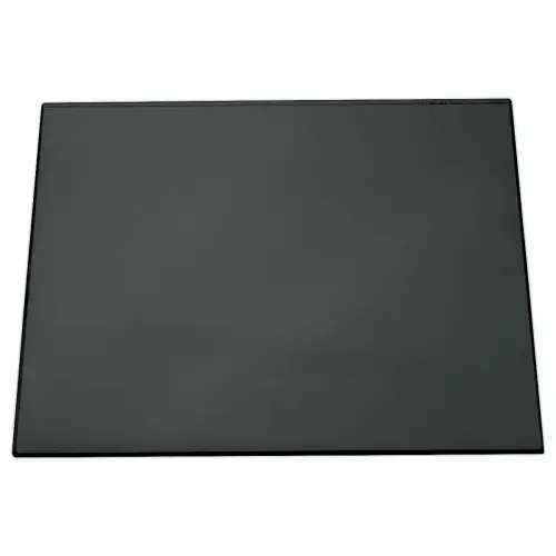 Bureauonderlegger met zachte flap - anti-reflecterend - zwart PVC