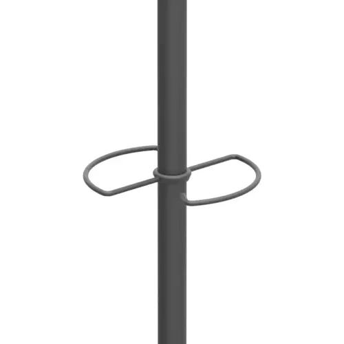 Kapstok MUSIC 6 houten haken