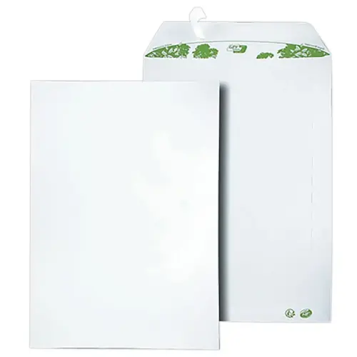 250  Witte enveloppen - 229x324 mm - zonder venster  - 90g - GPV 
