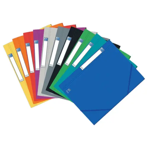 25 Chemises met 3 elastische kleppen OXFORD Eurofolio Prestige glanzend kaart