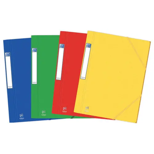 Map met 3 flappen grote capaciteit Eurofolio Prestige - Rood - OXFORD