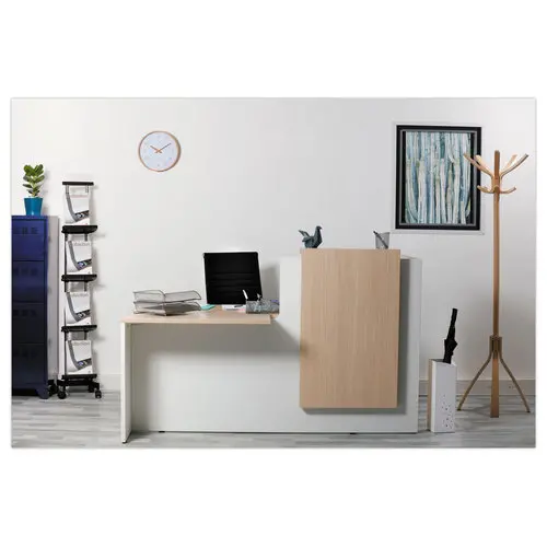 Wandklok 30 cm houten wijzerplaat 