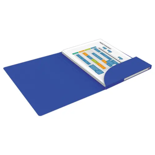 10  Mappen - Alpina - Kaart - blauw - OXFORD 