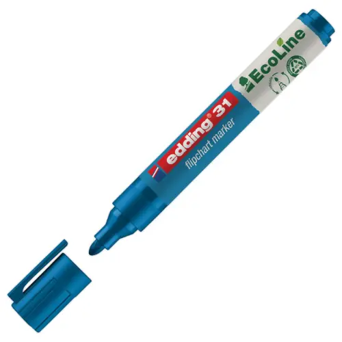Permanent marker Ecoline - E31 - blauw - EDDING