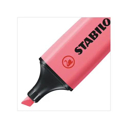 4 Markeerstiften STABILO BOSS ORIGINAL Pastel - Geassorteerde kleuren - STABILO