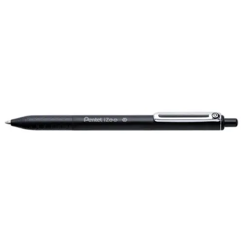 Intrekbare balpen - Groot schrift - Zwart - PENTEL