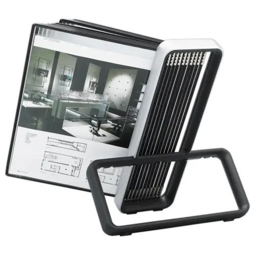 Set Bureau Veo 10 vakken A4 PP zwart 