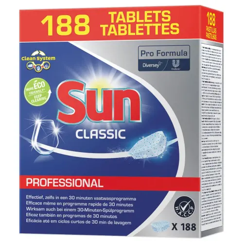 Sun Professional Classic vaatwastabletten - SUN 