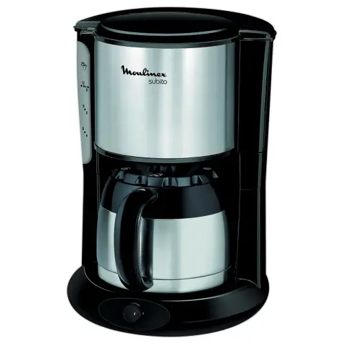Isotherm inox koffiezetapparaat - 0,9 L - Zwart - MOULINEX