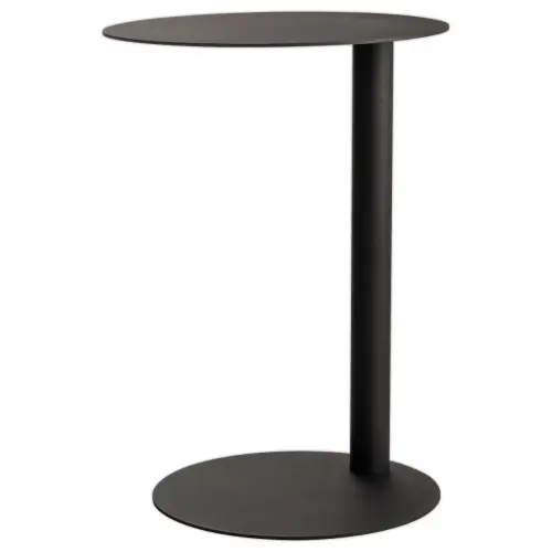 Ronde bijzettafel EasyDesk - Antraciet - Niet gemonteerd - PAPERFLOW