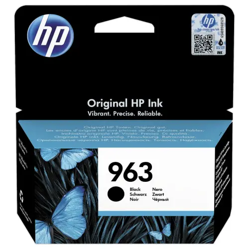 Cartridge HP 963 - 3JA26AE - Zwart