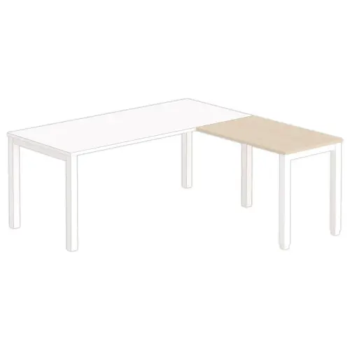 Retour BRUSSEL 98 x 60 acacia - witte poten