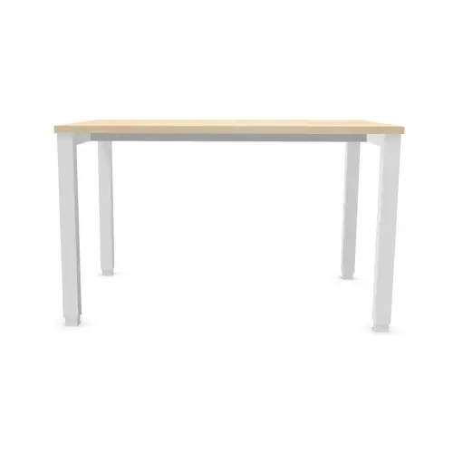Bureau BRUXELLES 120 x 80 acacia - witte poten