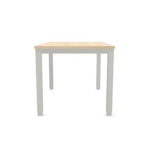 Bureau BRUXELLES 120 x 80 acacia - aluminium voeten