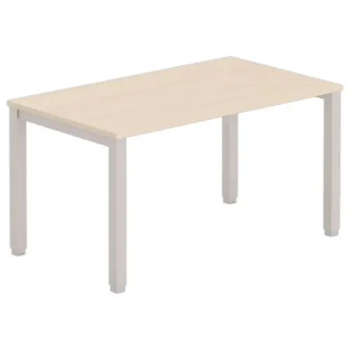 Bureau BRUXELLES 140 x 80 acacia - aluminium poten