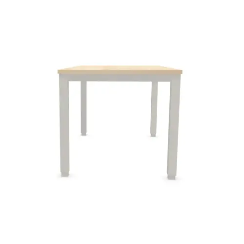 Bureau BRUXELLES 140 x 80 acacia - aluminium poten