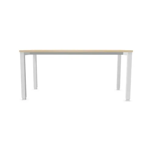 Bureau BRUXELLES 160 x 80 acacia - witte poten 