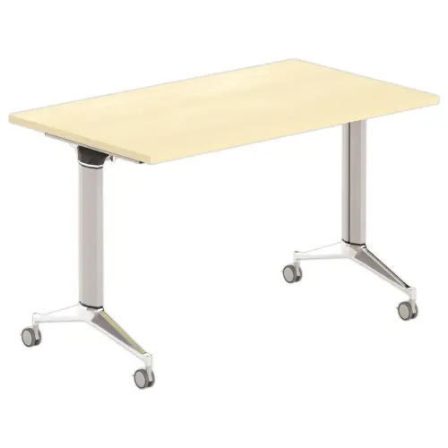 Klaptafel - 120 x 70 cm - Beuken/Alu 