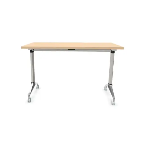 Klaptafel - 120 x 70 cm - Beuken/Alu 