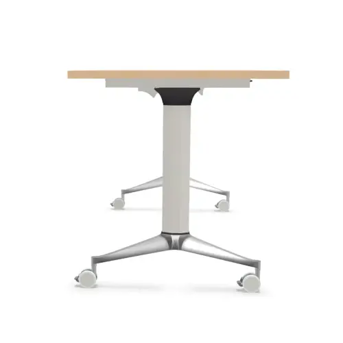 Klaptafel - 120 x 70 cm - Beuken/Alu 